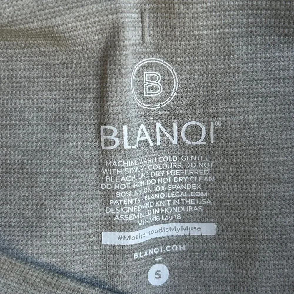 Blanqi Light Gray Sport Support Hipster‎ Contour Legging Size S - Picture 5 of 9